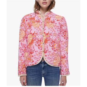 XiRENA Pink and Orange Floral Jacket